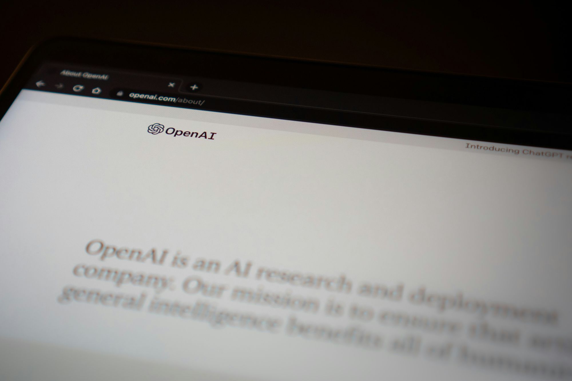 open ai homepage - Open AI Text To Speech