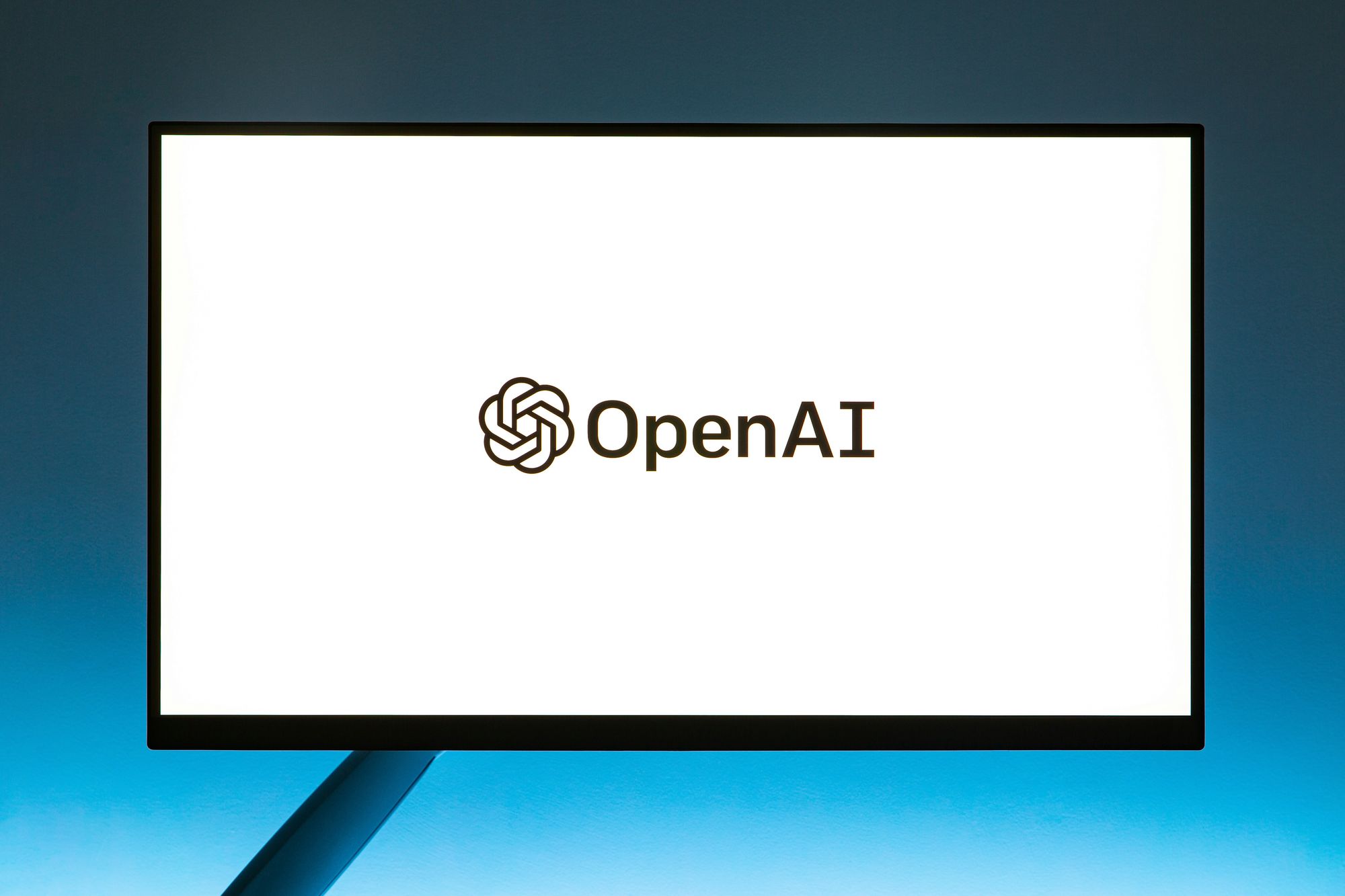 open ai on a screen - Open AI Text To Speech