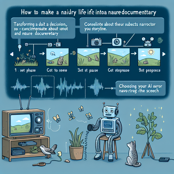 How to create an AI narrator for your life